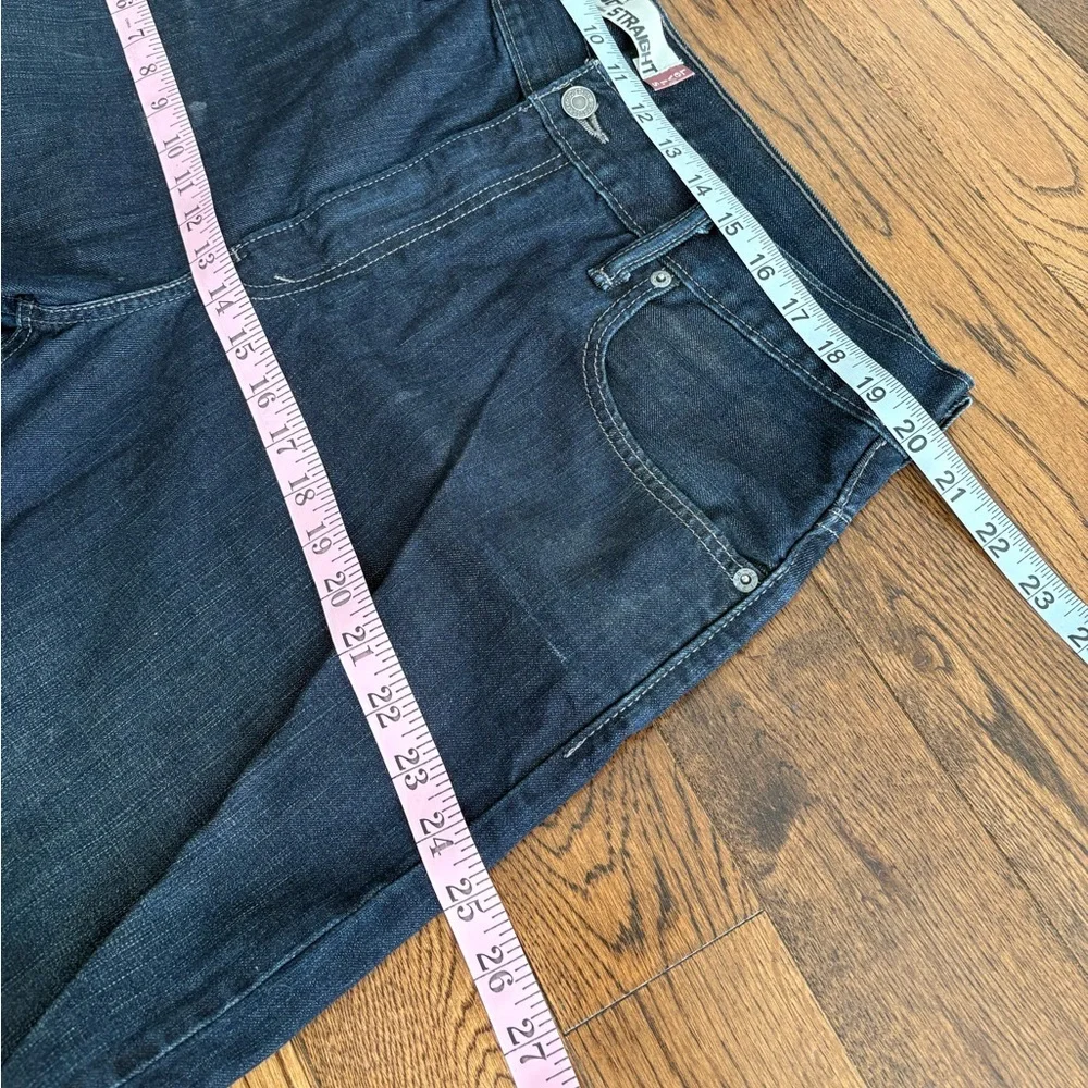 Levi's 569 Men's Deep Indigo Loose Straight Jeans 36×30